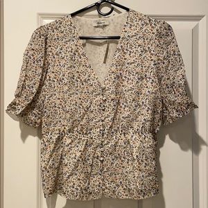 Medium Madewell Floral Top